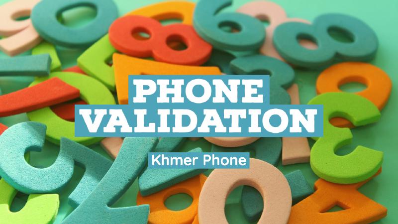 Featured image of post Khmer Phone Validate Flutter